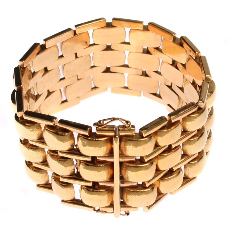 This is a great looking bracelet with a nice weight and interesting design.