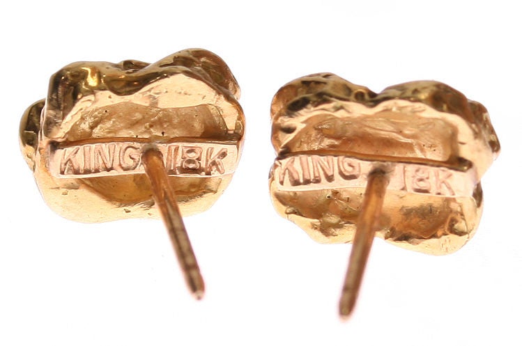Women's Arthur King 18kt Gold  and Tourmaline Earrings
