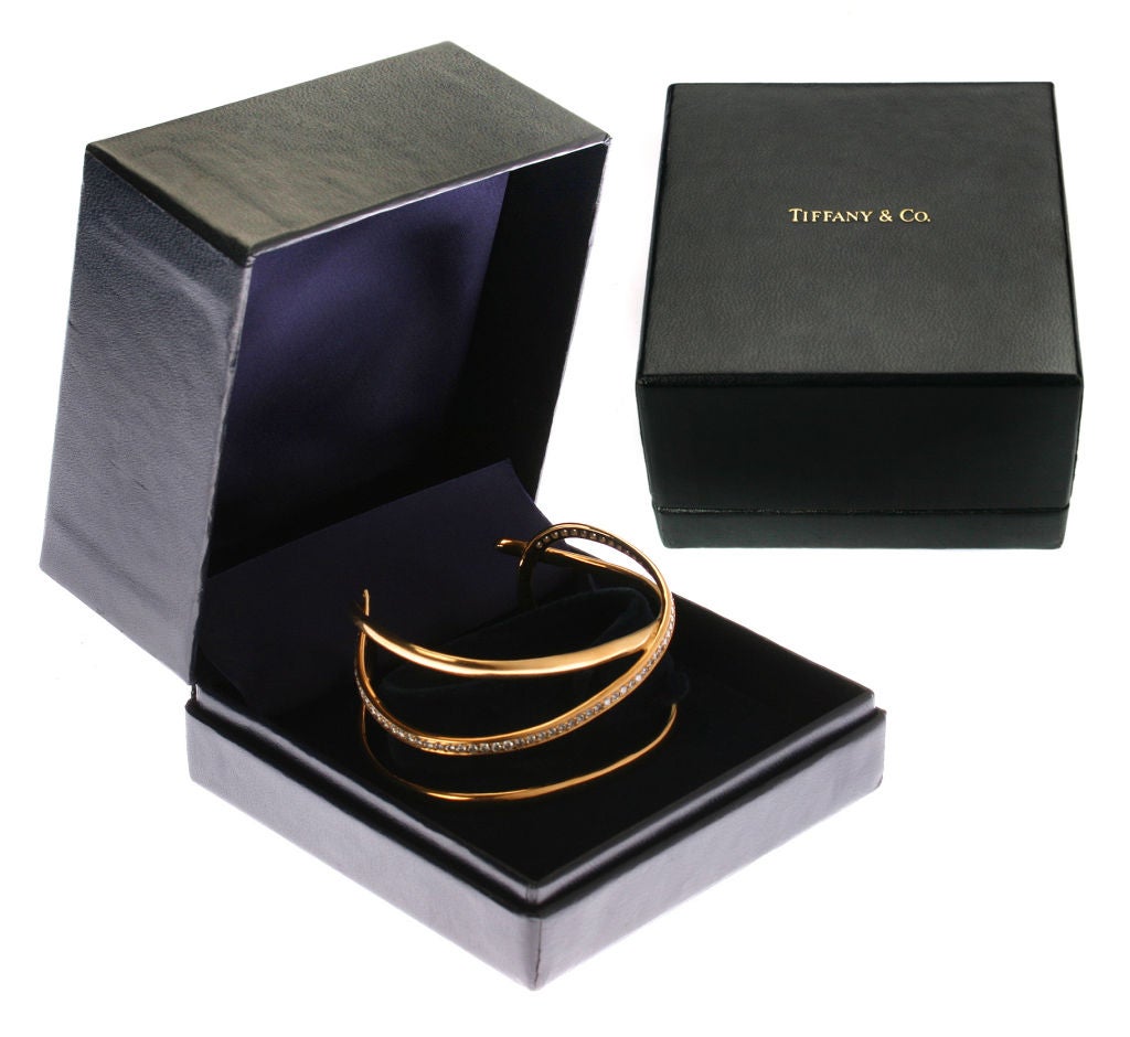 Tiffany 18kt Gold and Diamond Bracelet 1
