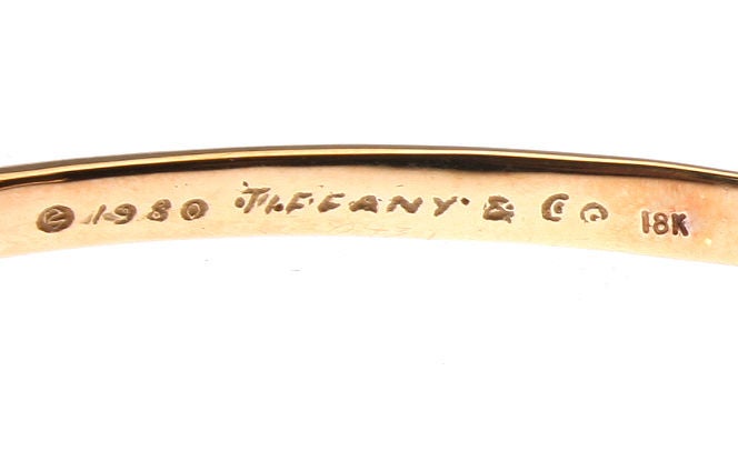 Tiffany 18kt Gold and Diamond Bracelet 2