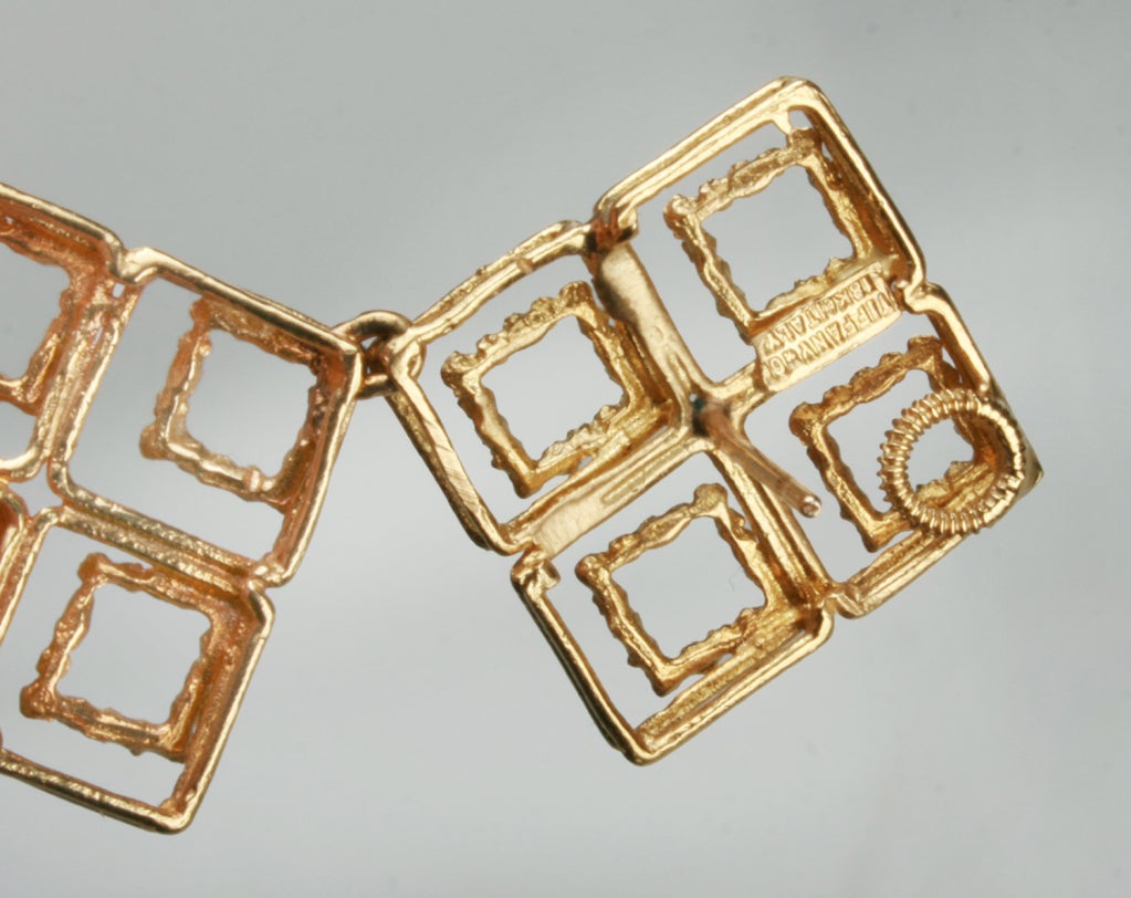 Modernist Tiffany & Co. Gold Earrings 2