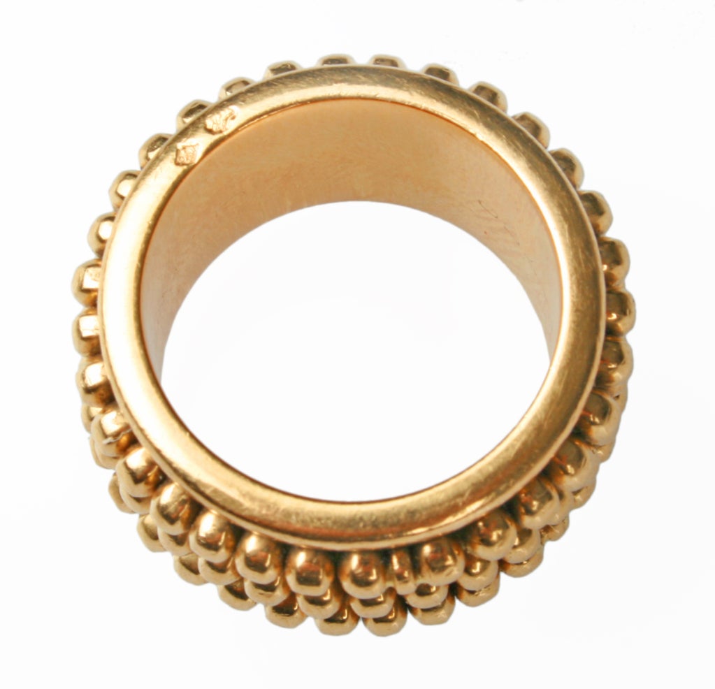 abacus gold ring design