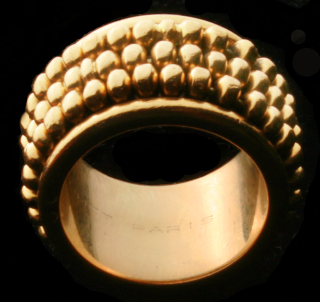 Women's CHAUMET Gold Abacus Ring