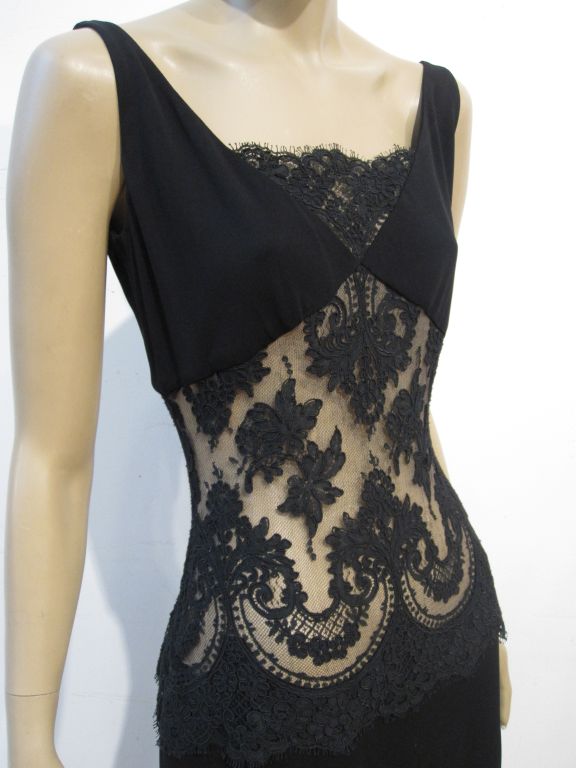 Randolph Duke Gown with Lace Inset Torso 2