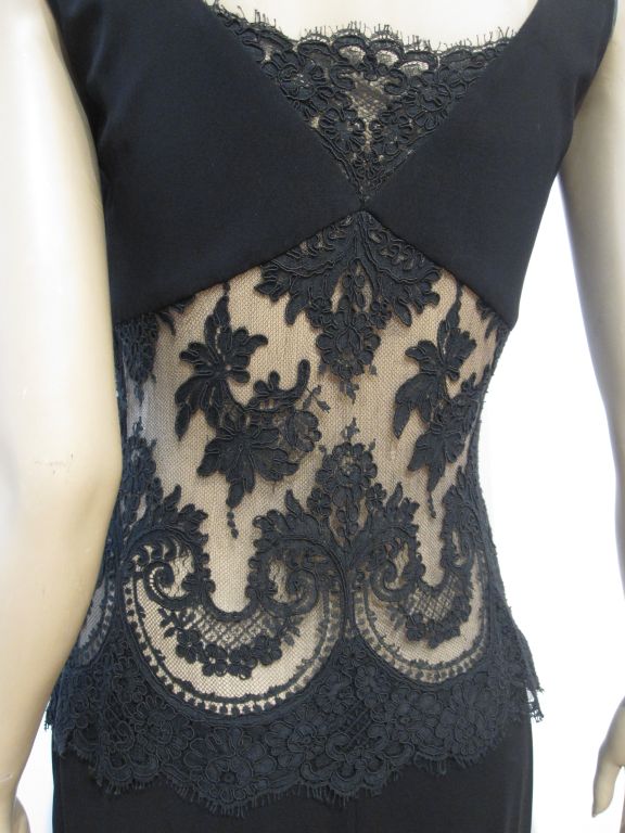 Randolph Duke Gown with Lace Inset Torso 3