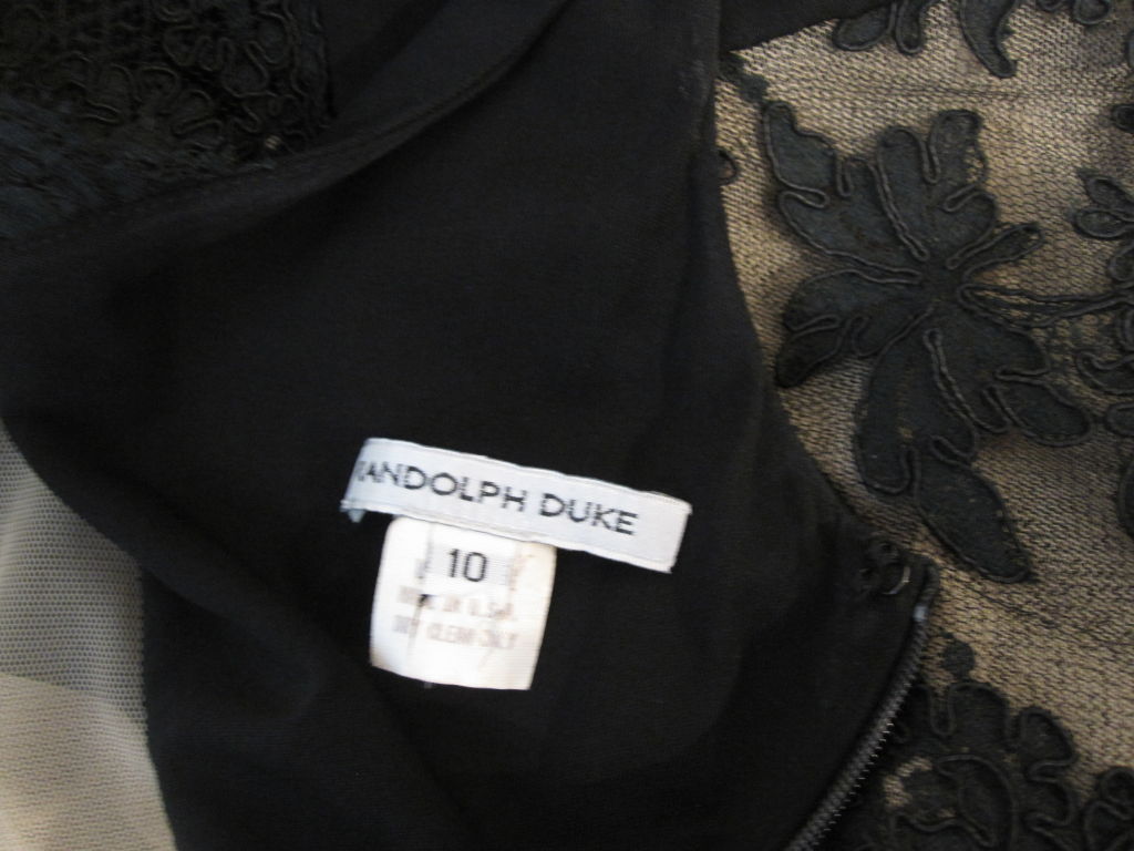 Randolph Duke Gown with Lace Inset Torso 4