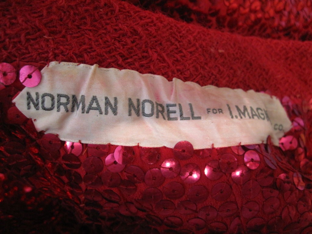 Norman Norell Iconic Tweed Suit w/ Sequin Blouse and Lining! 2