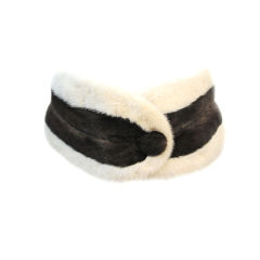 60s Two-Tone Mink Stole