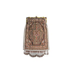 1920s Unusually Large Steel-Cut French Evening Bag 1920s Unusually Large Steel-Cut French Evening Bag