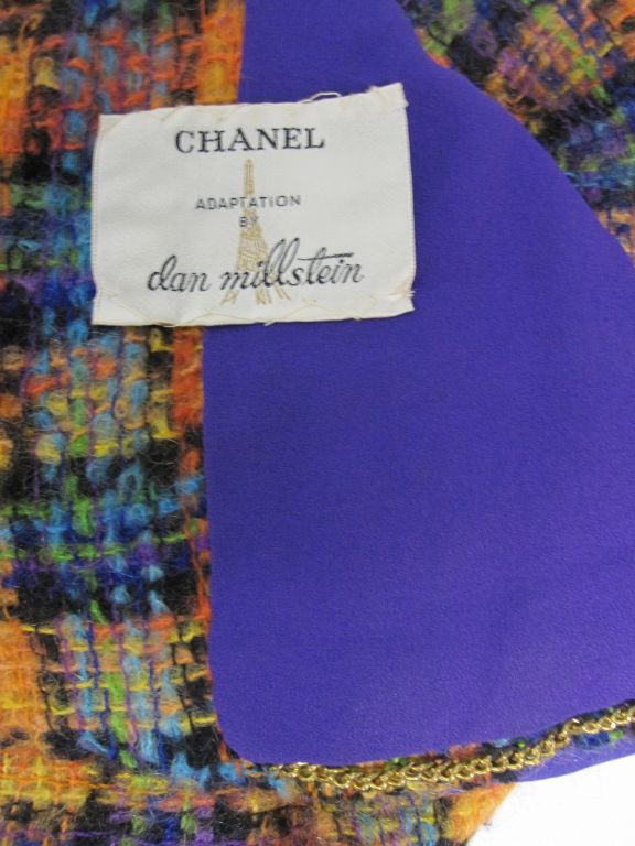 Chanel Adaptation by Dan Millstein - 50s Plaid Tweed Suit 3