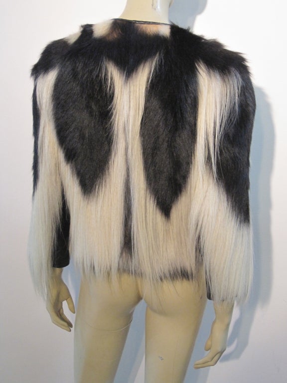 colobus monkey fur coat