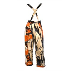 "Mike Vollbrach" Sports - Sailor Print Pants w/ Braces