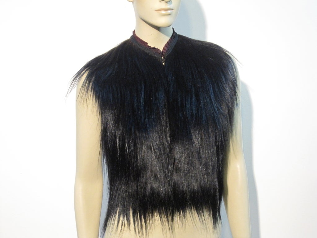 20s Monkey Fur Vest