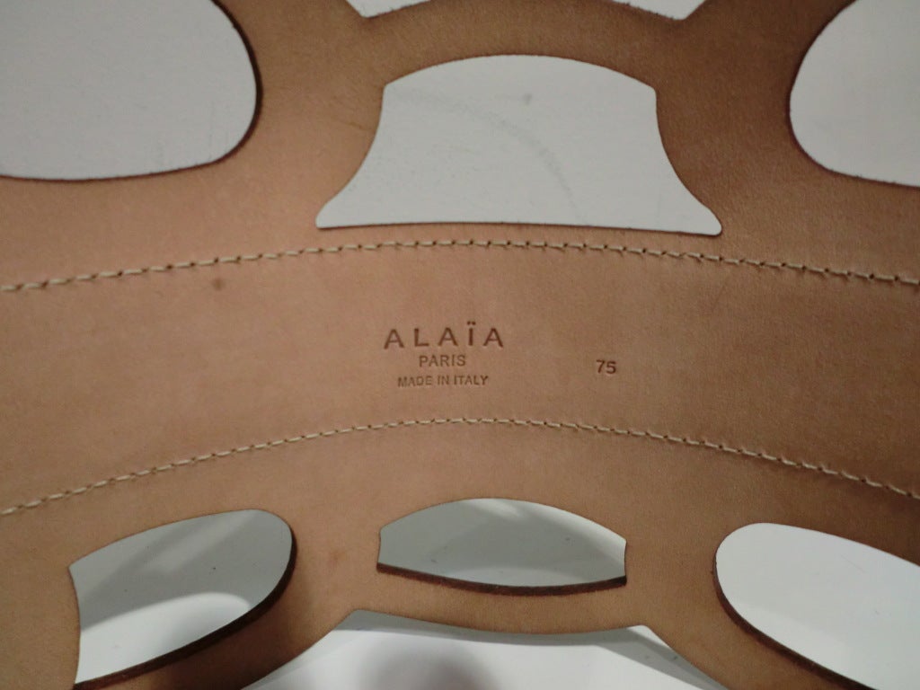 Alaia Laser Cut Corset 1