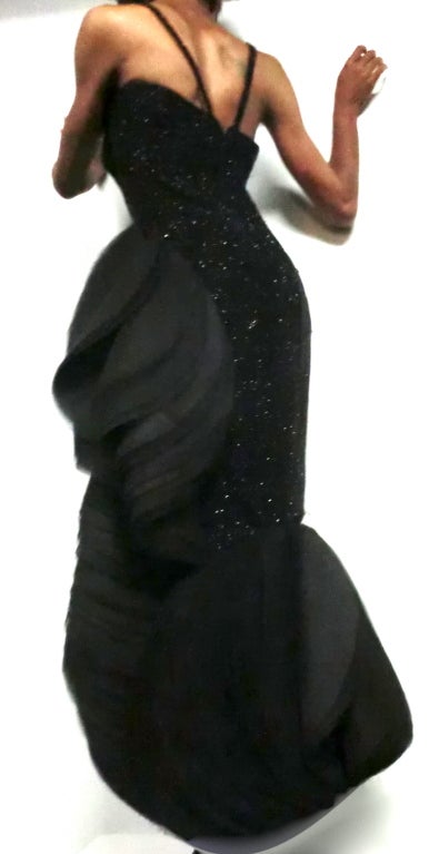 1960's Pierre Cardin Couture Gown