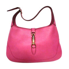 Gucci Bubble-Gum Pink Toggle Closing Shoulder Bag