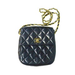 Chanel Quilted Leather Shoulder Bag