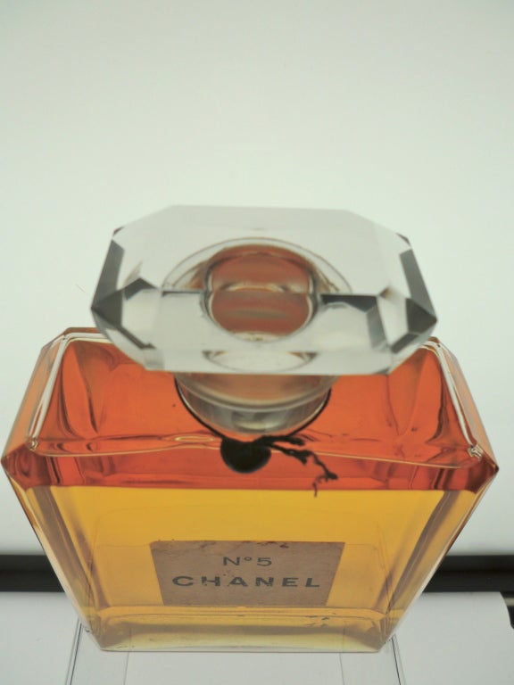 Vintage Chanel No. 5 Boutique Display Factice Bottle 1