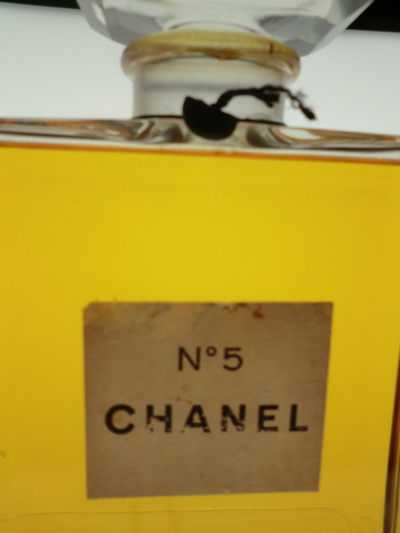 Vintage Chanel No. 5 Store Display Factice Bottle 1