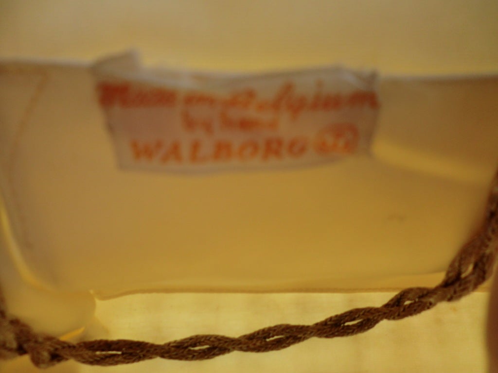 60s Walborg Austrian Crystal Aurora Borealis Beaded Handbag 2