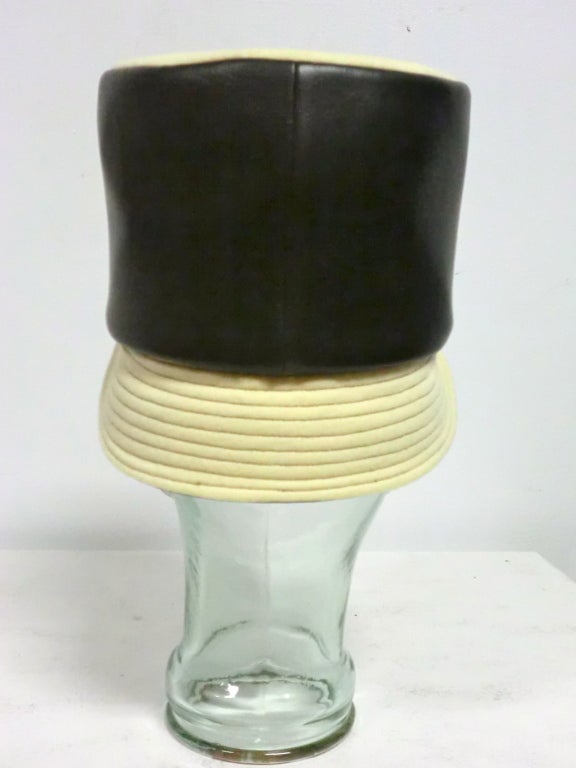 Women's Mod 60s Mr. John Hat with Double Brim and High Crown
