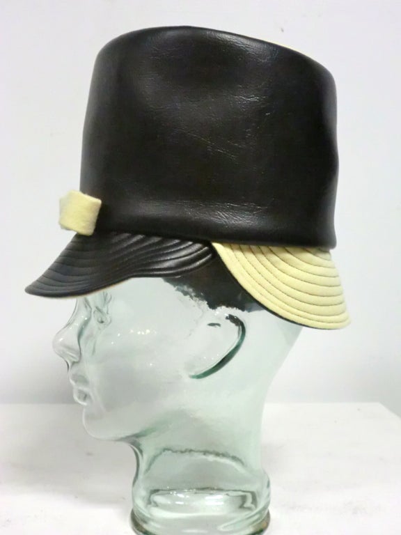 Mod 60s Mr. John Hat with Double Brim and High Crown 1