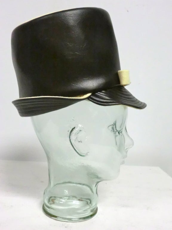 Mod 60s Mr. John Hat with Double Brim and High Crown 2
