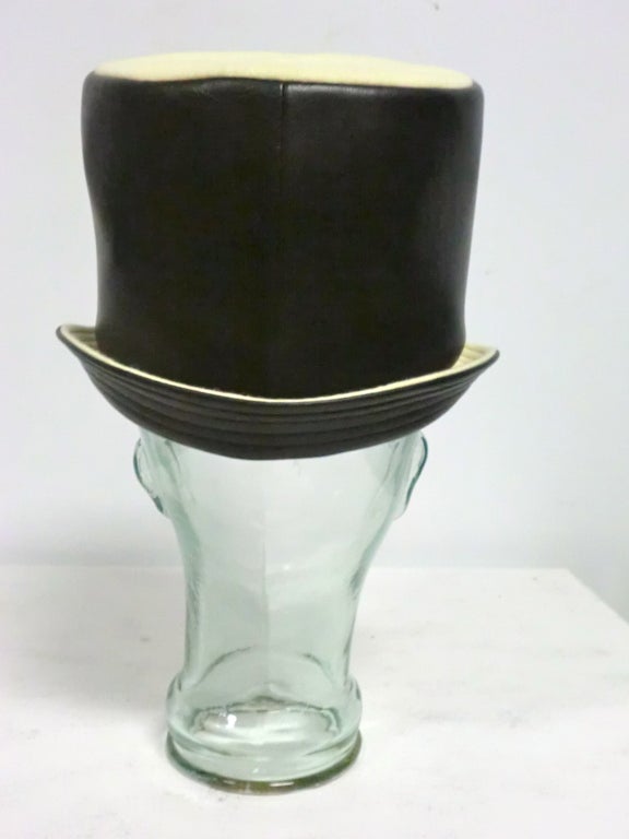 Mod 60s Mr. John Hat with Double Brim and High Crown 3