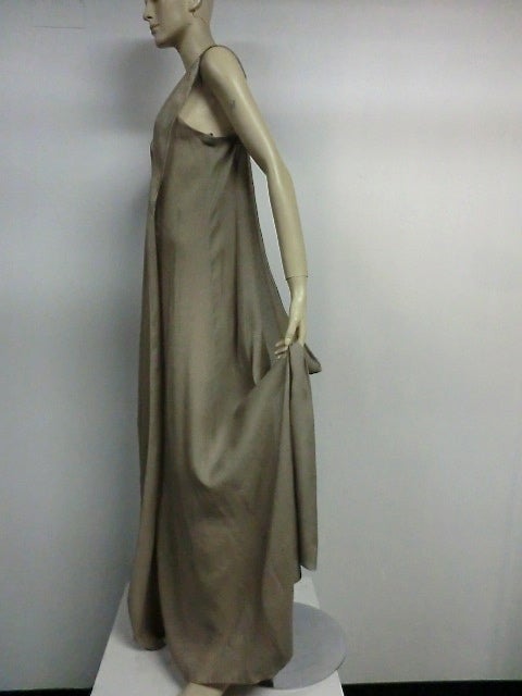 Lagerfeld for Chanel Shimmery Lurex Pleated Gown