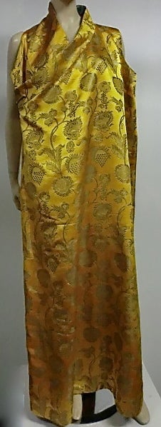 1920s Chinese Jacquard Silk Robe at 1stdibs