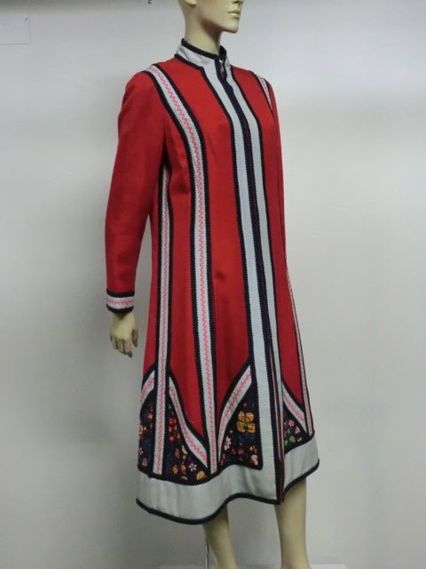 Malcolm Starr '60s Ethnic-Inspired Mod Jacket