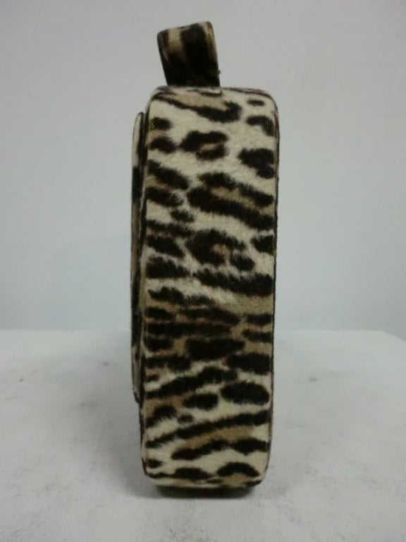 Black Garay Faux Leopard 