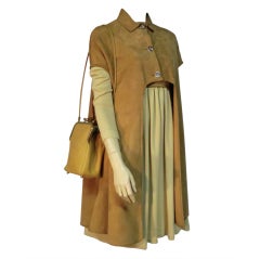 Bonnie Cashin pour Sills - Robe modulaire et veste courte avec sac à main