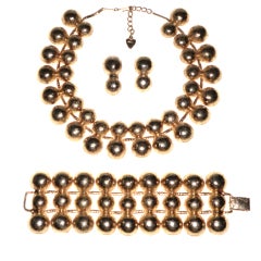 Mosell 60s Egyptian Revival Style Gold Full Suite 6