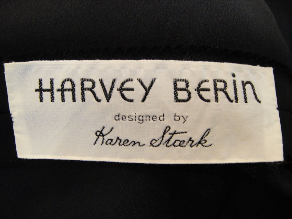 Karen Stark for Harvey Berin 50's Silk Chantilly Lace Dress 1
