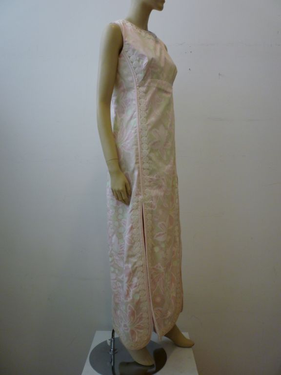 Women's 1960s Lilly Pulitzer Cool Column Dress in Pastel Shades