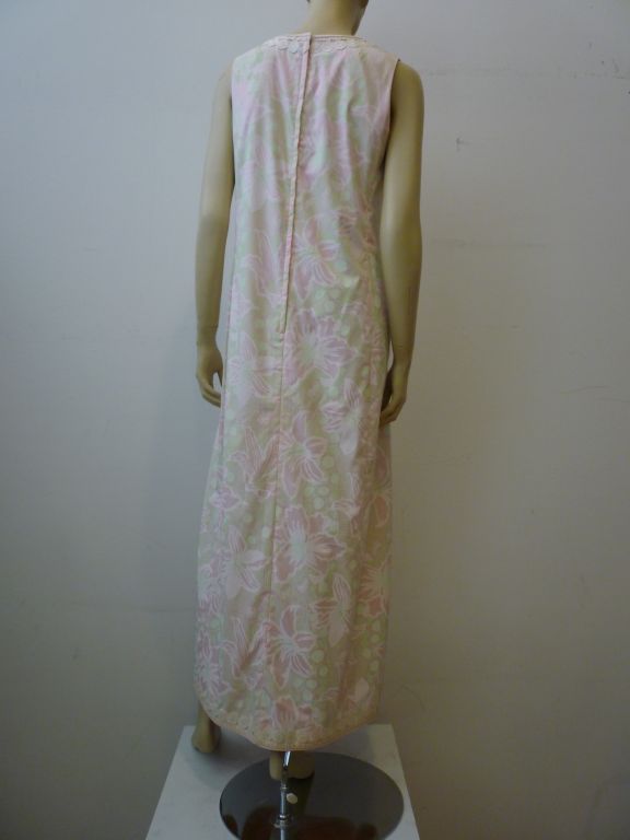 1960s Lilly Pulitzer Cool Column Dress in Pastel Shades 1