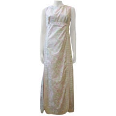 Used 1960s Lilly Pulitzer Cool Column Dress in Pastel Shades