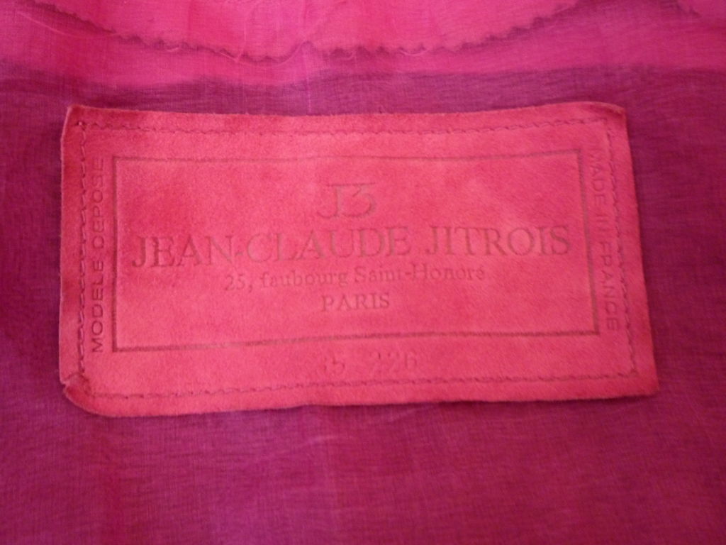 Jean-Claude Jitrois 3-Piece Suede Suit w/ Sheer Insets 6