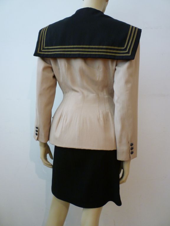 Jean Paul Gautier Femme Sailor Jacket with Nipped Waist 1