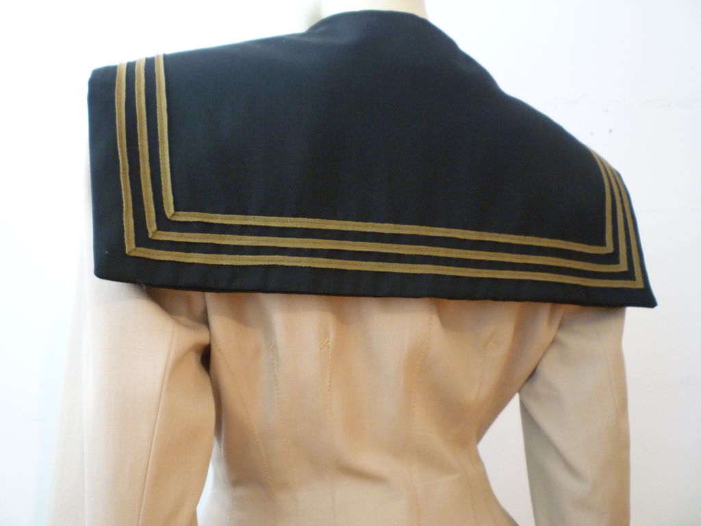 Jean Paul Gautier Femme Sailor Jacket with Nipped Waist 3