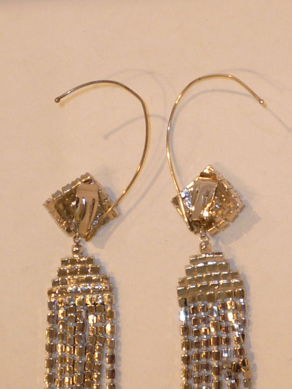 Women's Showstopper Rhinestone Chandelier Earrings