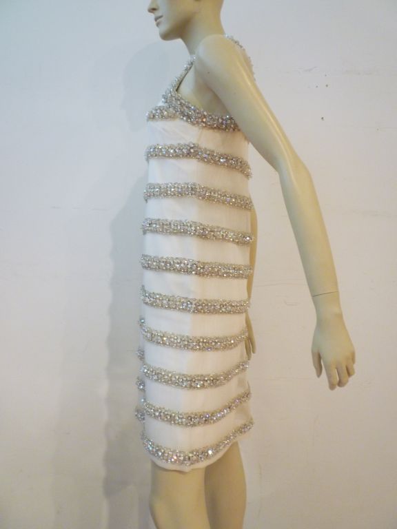 Bob Bugnand Incredible 60s Mod Cocktail Dress
