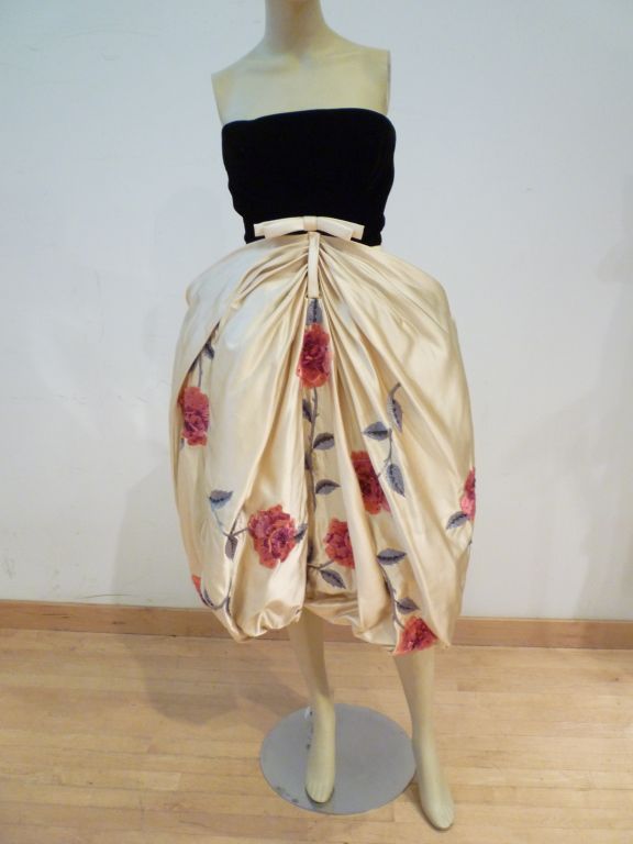 60s silk dress