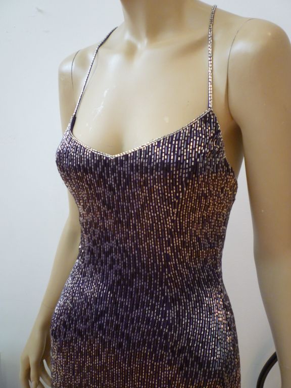 Ralph Lauren Purple Label Lavishly Beaded Gown 1