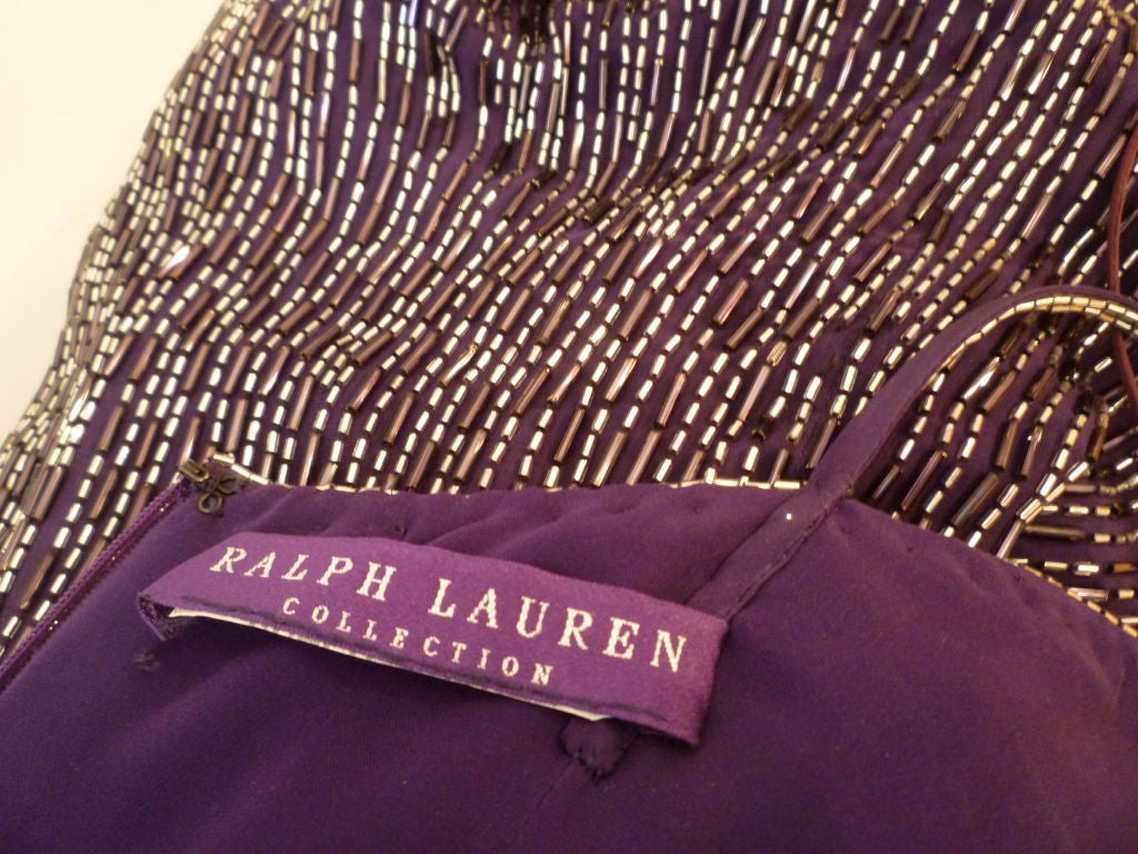 Ralph Lauren Purple Label Lavishly Beaded Gown 2
