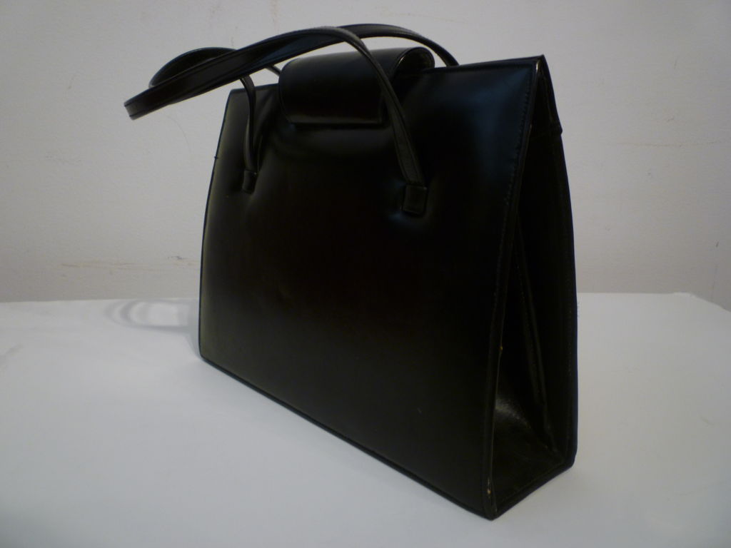 zebra leather bag