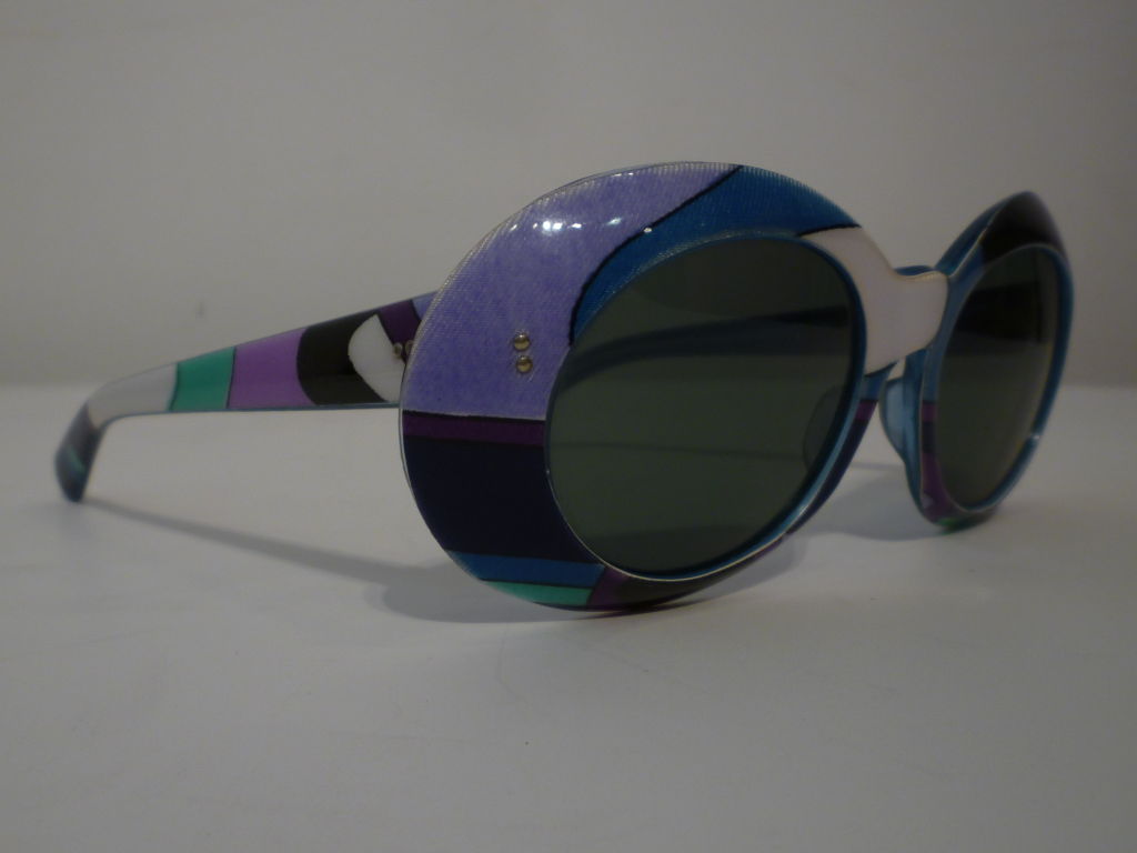 Emilio Pucci 60s Original Mod Sunglasses 2