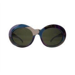 Retro Emilio Pucci 60s Original Mod Sunglasses