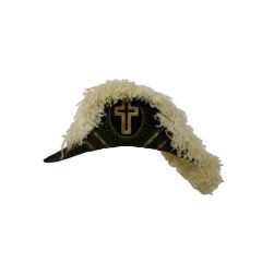 Antique Admiral  Hat with Elaborate Ostrich Feather